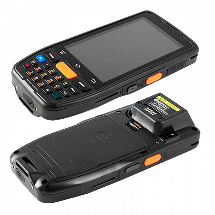 Терминал сбора данных (2D имидж, 21 клавиша) K7 WIFI/BT/GPS/GSM/2Gbx16Gb/AND7/4000mAh в комплекте с подставкой, ремешком, кабелем USB и блоком питания артикул K7-HFW-BGC K7 WIFI/BT/GPS/GSM/2Gbx16Gb/AND7/4000mAh в комплекте с кабелем USB и блоком питания