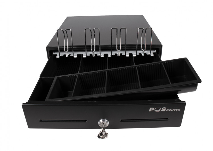 Денежный ящик POScenter 13EM PUSH артикул 5883 черный