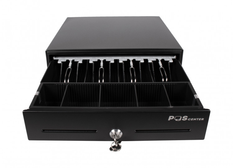 Денежный ящик POScenter 13EM PUSH артикул 5883 черный
