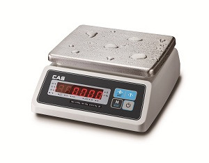 Весы CAS SW-N артикул JROSWR602GCI0501 SWN-06CW c ЖК-дисплеем, от сети или батареек