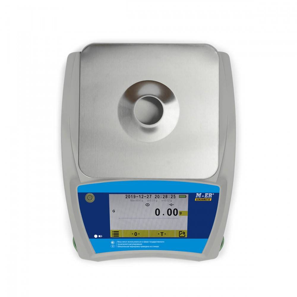 Лабораторные весы M-ER 123 АCFJR-300.005 "SENSOMATIC" TFT 