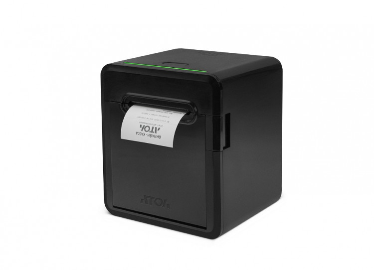 АТОЛ 55 v2 Ф Черный. с ФН 1.2 15 мес. USB. RS-232. Ethernet. 5.0 артикул 62881