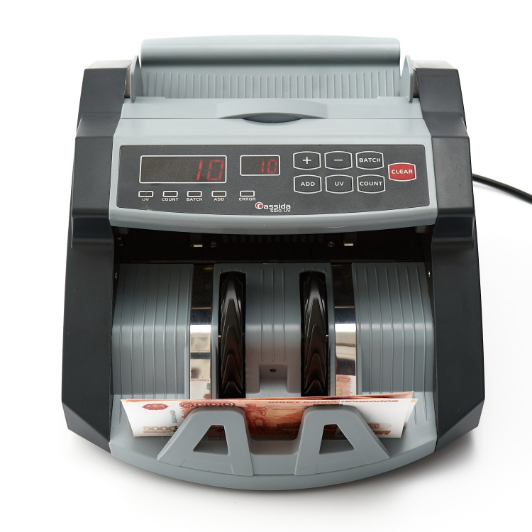 Счетчик банкнот Cassida 5510 UV артикул 0021-318