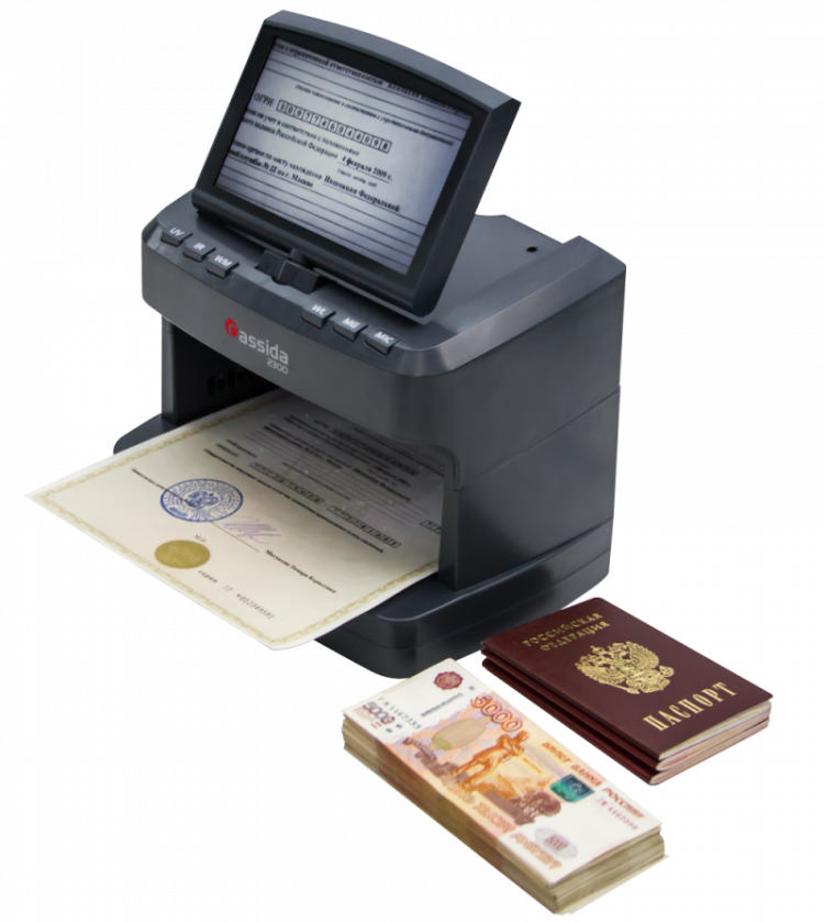 Детектор банкнот Cassida 2300 DA артикул 0021-123