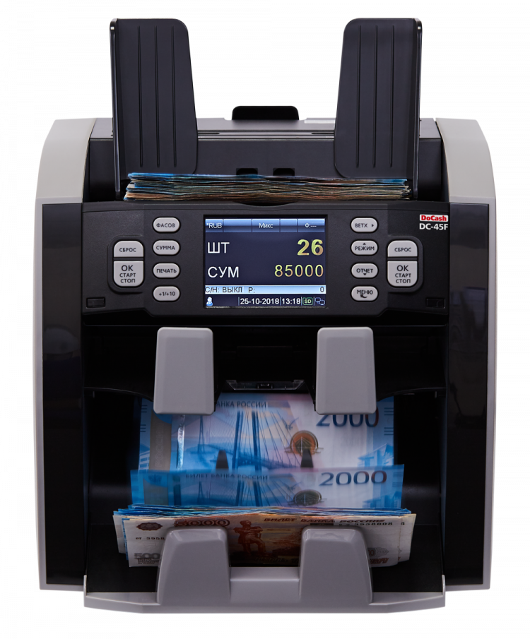 Сортировщик банкнот DoCash DC-45F артикул 14841