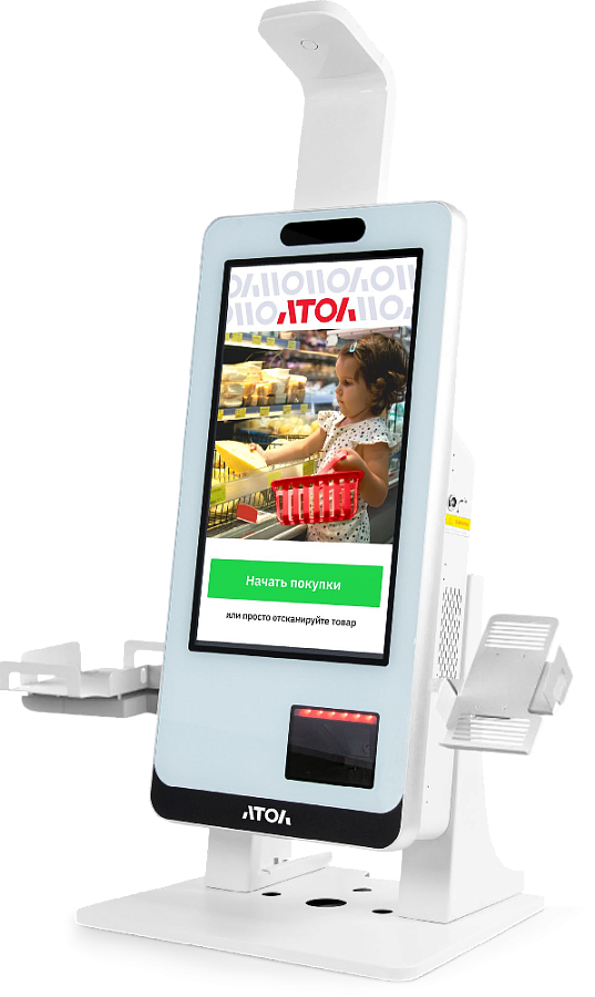 Касса самообслуживания АТОЛ КСО 4210 с настольным креплением артикул 60648
