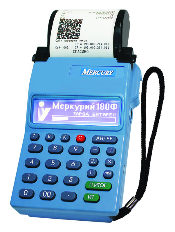 Меркурий-180Ф GSM/WiFi с ФН-1.2 15 месяцев артикул 0021-4875