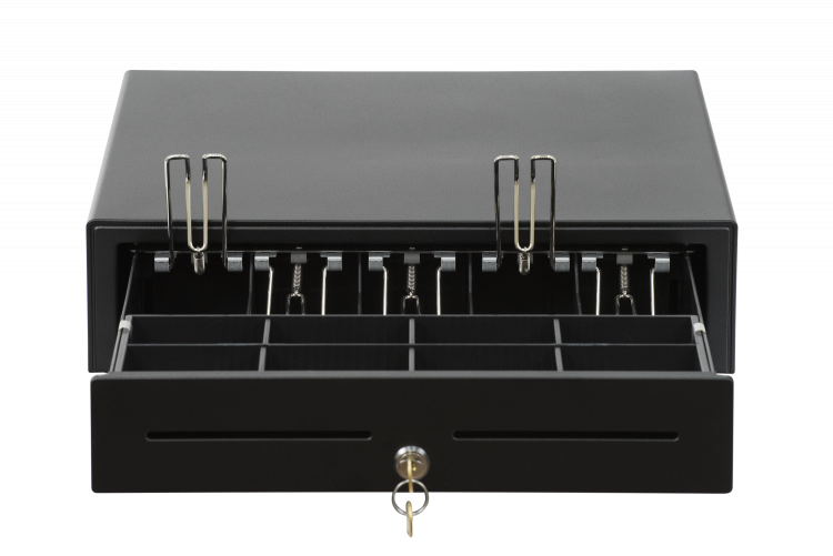 Денежный ящик АТОЛ EC-410-B черный, 410*415*100, 24V артикул 38712 черный