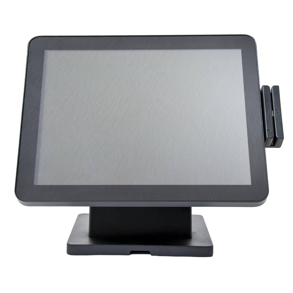 Сенсорный моноблок POScenter POS90 (15", PCAP, WB-J3455, RAM4Gb DDR3L1.35V, SSD M2 SATA128Gb, БЕЗ MSR) без ОС 