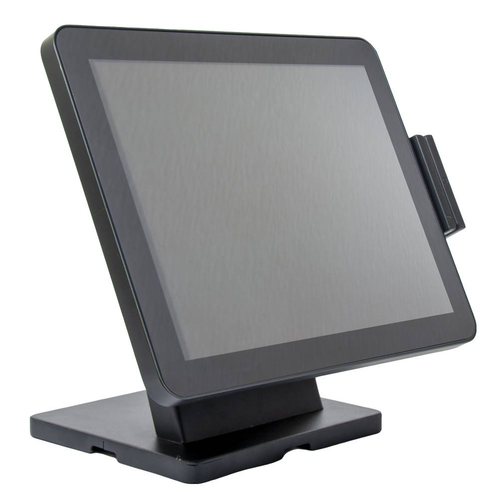 Сенсорный моноблок POScenter POS90 (15", PCAP, WB-J3455, RAM4Gb DDR3L1.35V, SSD M2 SATA128Gb, БЕЗ MSR) без ОС 