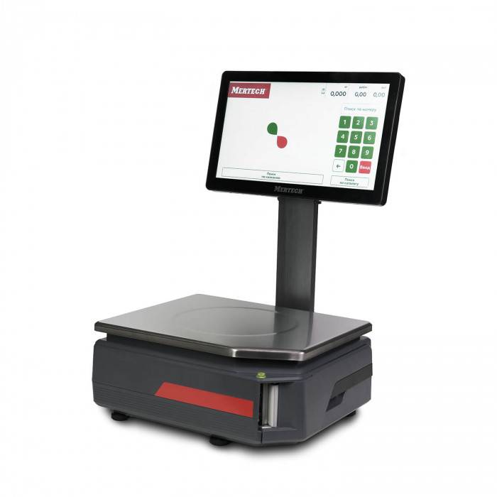 Весы с печатью этикеток M-ER 722 PM-32.5 (14", USB, Ethernet, Wi-Fi) 