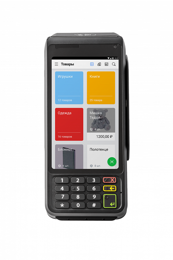 Смарт-терминал АТОЛ СТБ 5 с автоматическим тарифом SIGMA и ИТС с ФН-1.2 15 месяцев артикул 57575