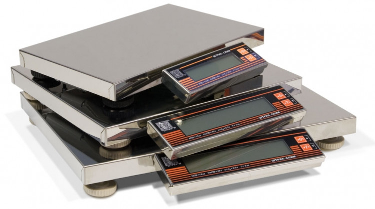 Весы Штрих СЛИМ 200М 6-1.2 Д1Н (POS2) артикул 117130 USB/RS-232