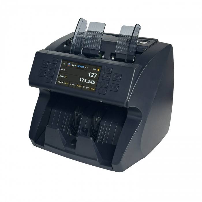 Мультивалютный счетчик банкнот MERTECH C-100 CIS MG touch screen 