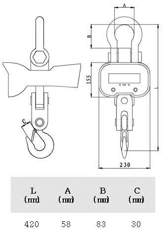 Крановые весы CAS Caston-I 5THA артикул 0021-246