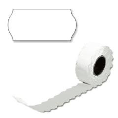 Клейкая лента 22*12 700 эт волнистый край белая артикул 0021-446