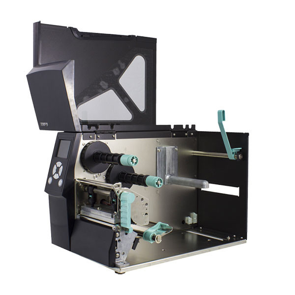 ZX430i, промышленный принтер начального уровня (металлический корпус и конструкция), 300 DPI, 4 ips, цветной ЖК дисплей, (дюймовая втулка риббона) артикул 011-43i052-A00