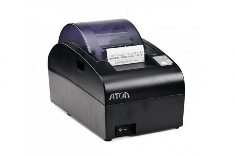 АТОЛ 55Ф черный без ФН USB RS-232 Ethernet. 5.0 артикул 50313