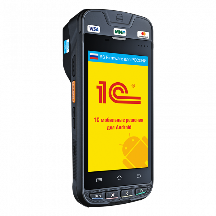 ККТ RS9000-Ф мобильная касса 4в1 с 2D фотосканером артикул MC9000S-S00S5E00000 без ФН