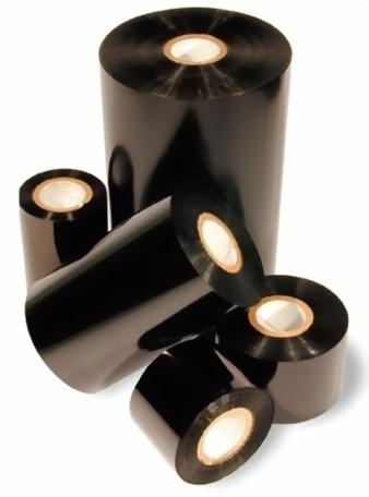 Термо-трансферная лента 80мм*300м Black, RESIN, Out, 1