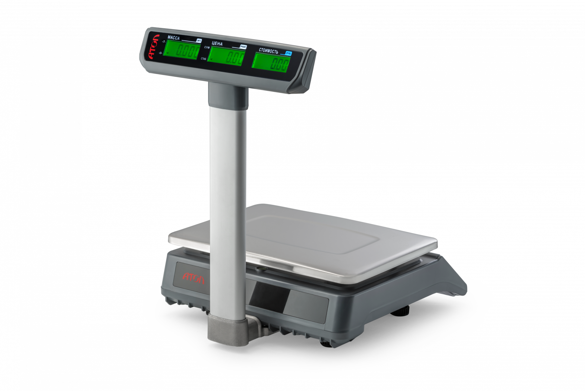 Весы торговые АТОЛ MARTA со стойкой USB, лицензия FDU 