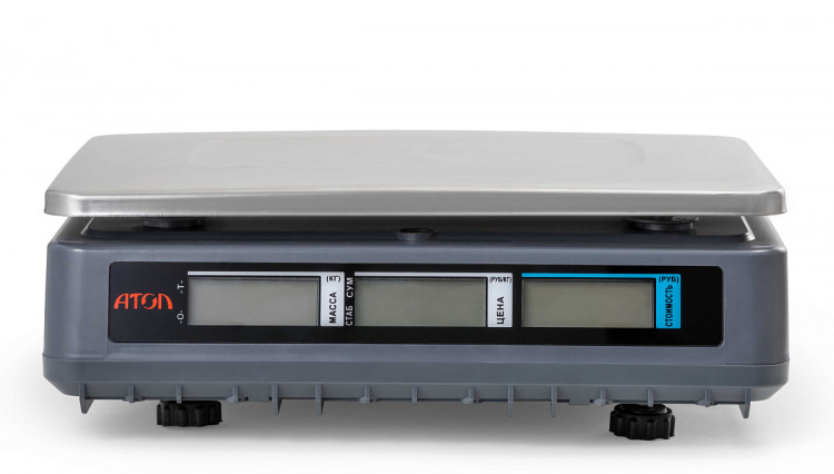 Весы торговые АТОЛ MARTA без стойки USB, лицензия FDU артикул 61839