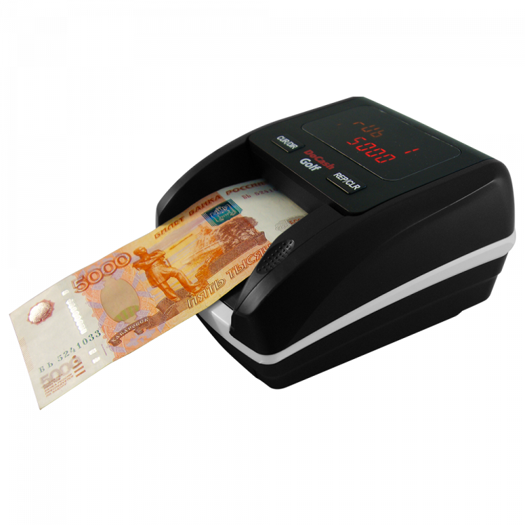 Автоматический детектор банкнот DoCash Golf RUB артикул 12953 с АКБ