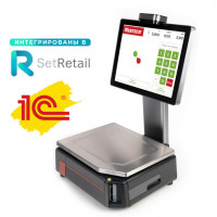 Весы с печатью этикеток M-ER 727 PM-15.2  (VISION-AI, 15&#039;, USB, Ethernet, Wi-Fi)