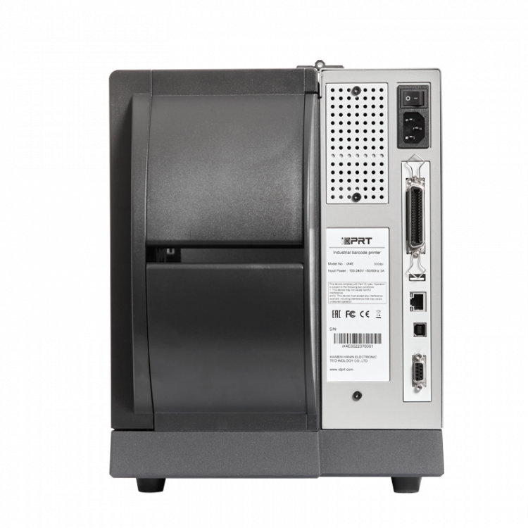 Принтер этикеток iDPRT iX4E артикул 612003 USB Type Bх1 /USB HOSTх3 /RJ45х1 /RS232(9-pin) х1, 200 dpi