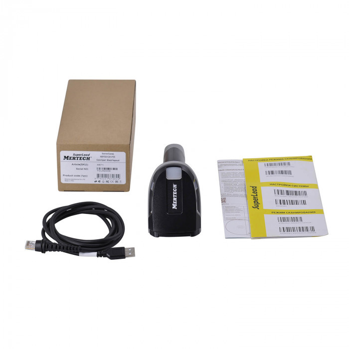 Cканер штрих-кода MERTECH 2410 P2D HR 2Core Xlaser артикул 4894