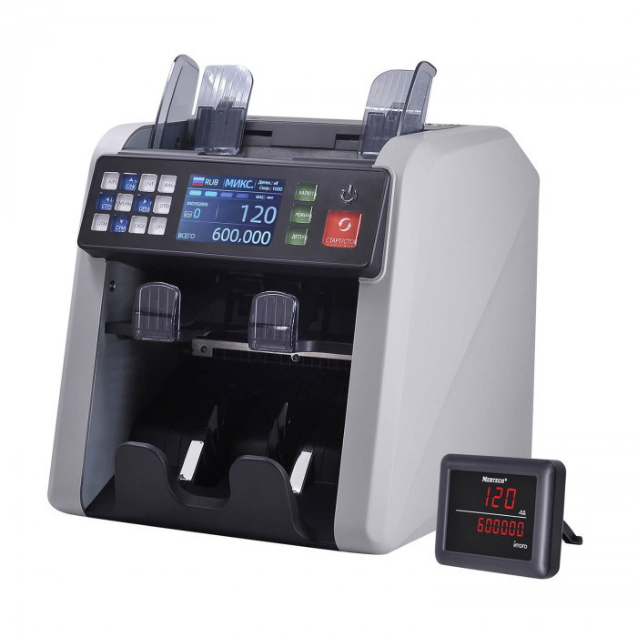 Сортировщик банкнот MERTECH DOUBLE CIS MG  touch screen артикул 5533