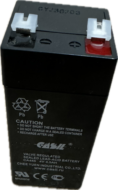 Аккумулятор DJW 4V-4,5А 