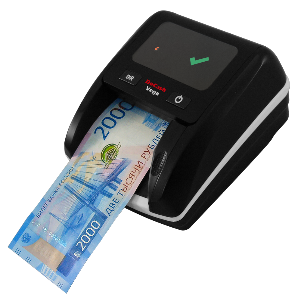 Автоматический детектор банкнот DoCash Vega RUB 