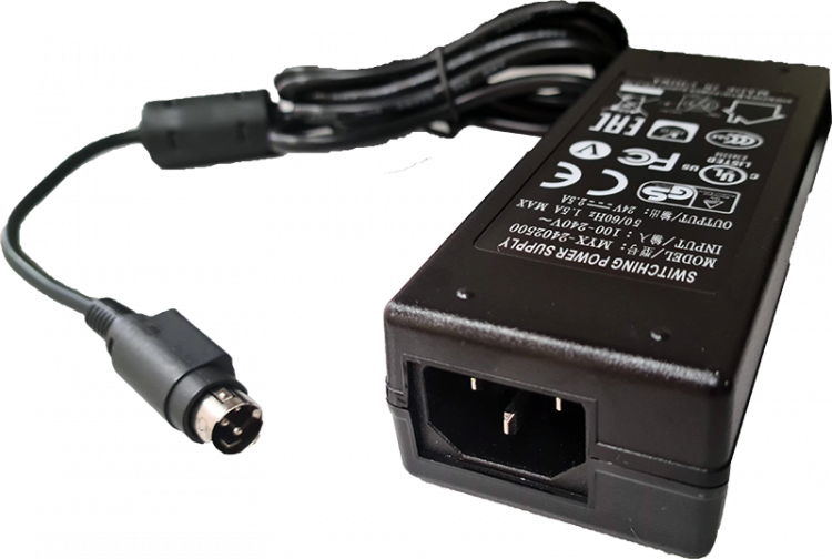 Блок питания для АТОЛ 11/22/25/55/22/77Ф/22v2 (3Pin 24V 2.5A без сетевого кабеля) артикул 64184