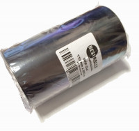 Термо-трансферная лента 110мм*300м Black ,Wax, Out, 1" 