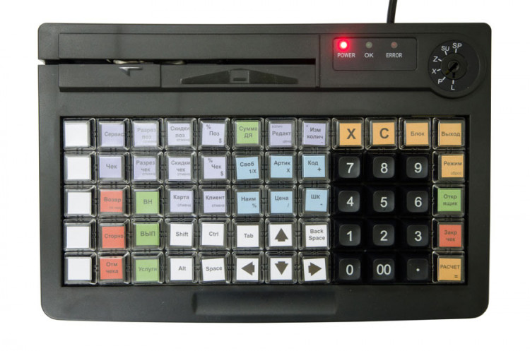 Программируемая клавиатура АТОЛ KB-60-KU (rev.2) артикул 42290