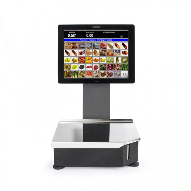 Весы с печатью этикетки POSCenter PC200C3V4 артикул 734879