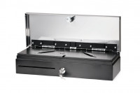 Денежный ящик АТОЛ FlipTop-MB черный, 460*170*100, 24V Атол