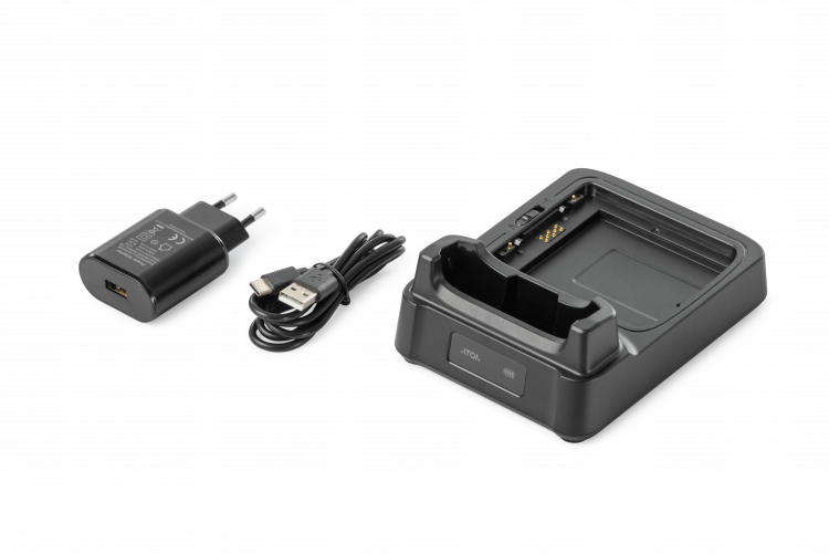 Подставка для терминала АТОЛ Smart T31 (зарядка, слот для доп.АКБ) артикул 61365