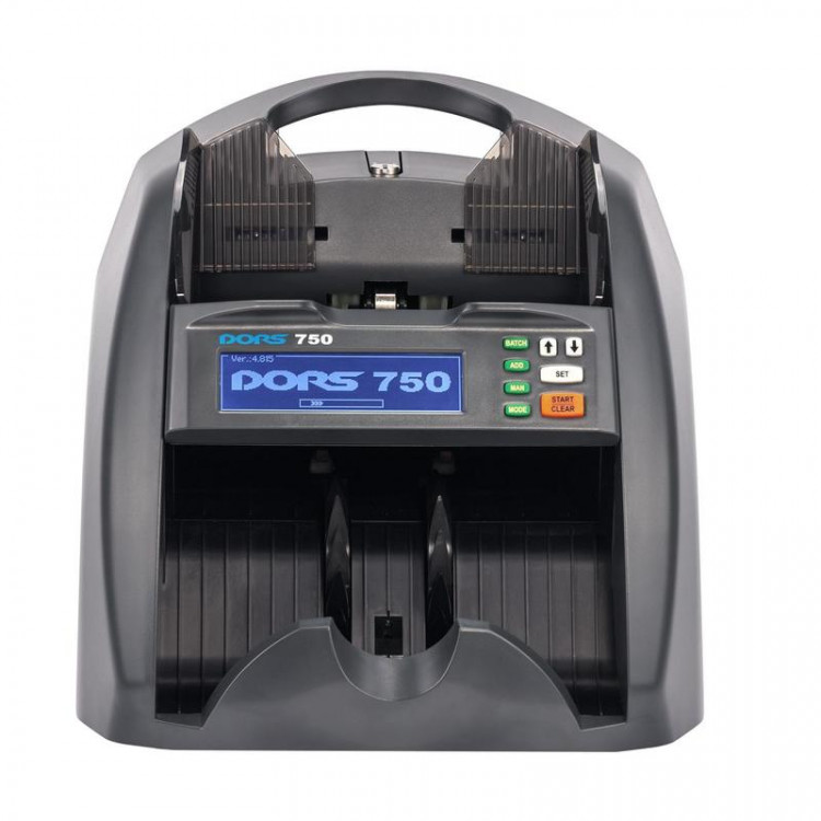 Счетчик банкнот DORS 750 RUS3 (RUB, USD, EUR, GBP,CNY,KZT, BYN, UZS, KGS, AMD) с определением номинала артикул SYS-052631