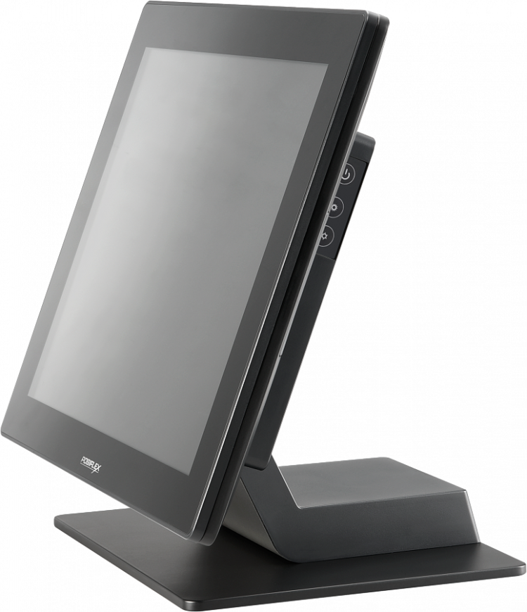 Сенсорный моноблок Posiflex RT-2015-G2 артикул 59643 Сенсорный терминал Posiflex RT-2015-G2 черный (15
