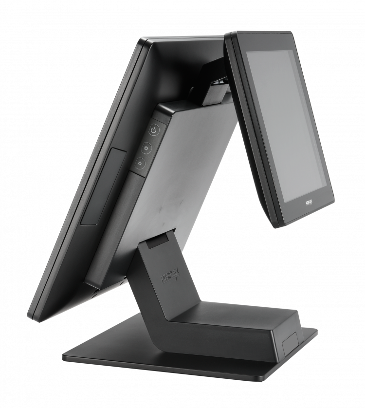 Сенсорный моноблок Posiflex RT-2015-G2 артикул 59643 Сенсорный терминал Posiflex RT-2015-G2 черный (15