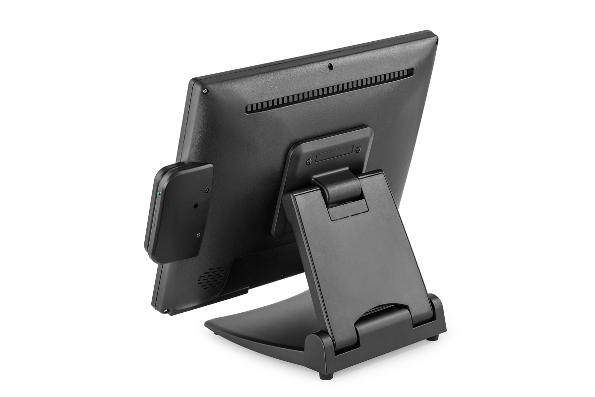 Сенсорный POS-монитор 15.6" АТОЛ TM16, P-CAP, без рамки, без MSR, черный, HDMI+VGA 