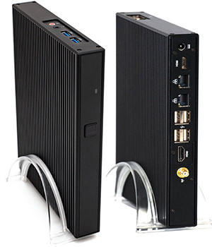 POS-компьютер АТОЛ T200 (rev.2) черный, Intel Celeron J1900, 2.0/2.4 ГГц, SSD, 4 Гб DDR3L, без ОС артикул 54301